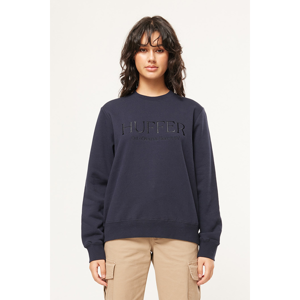 Huffer - Classic Crew 350 - Navy