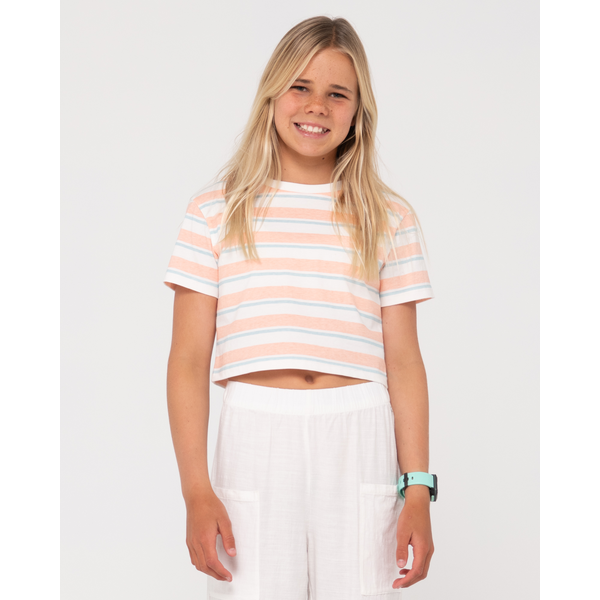 Rusty - Camila Stripe Tee Girls