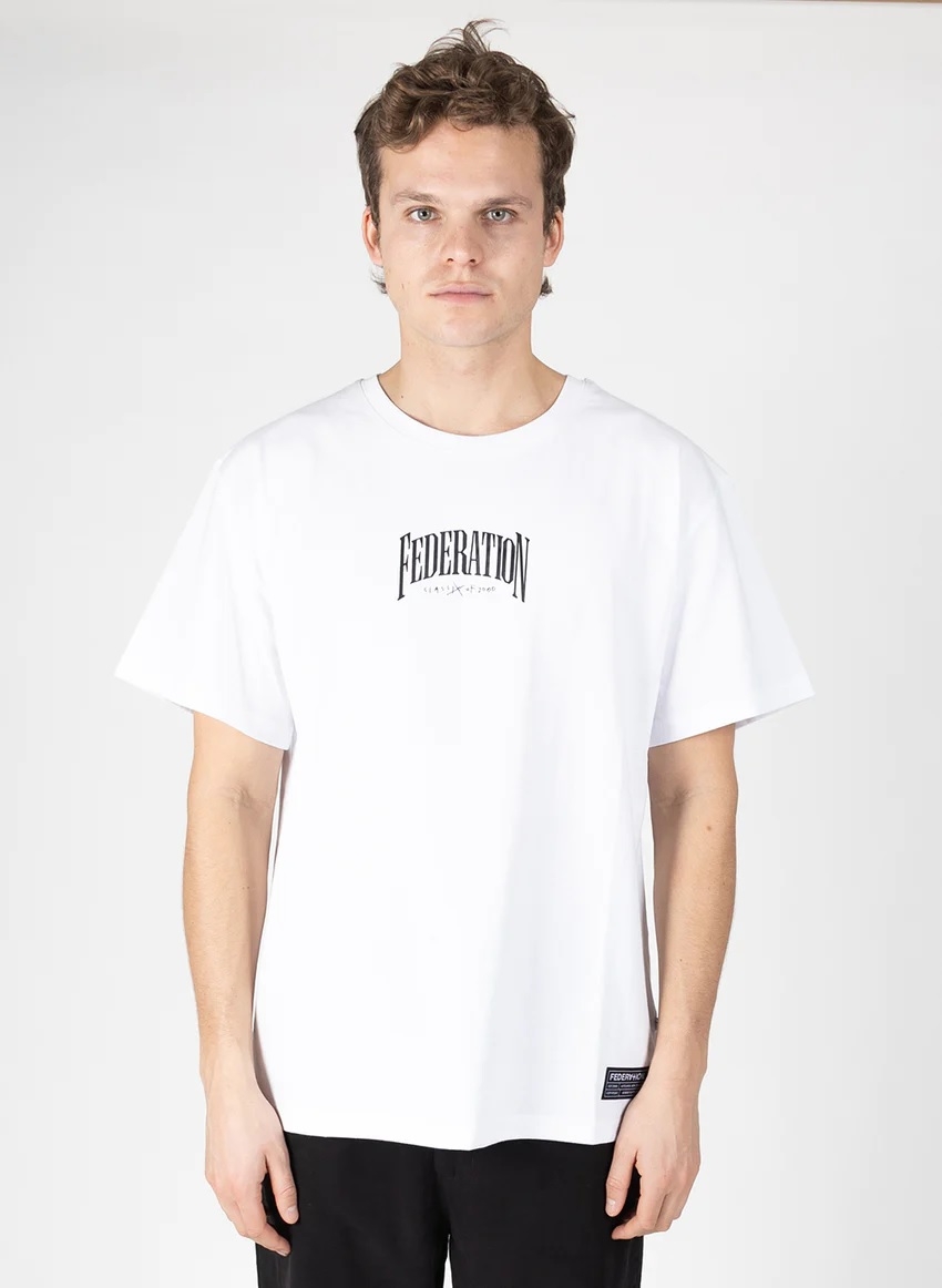 Federation Our Tee Lil Classic Mens Tops We stock the very latest in Surf Street Clothing Footwear Wetties Surfboards Skateboards Sunglasses and accessories. Shop with us online or instore Federation ...