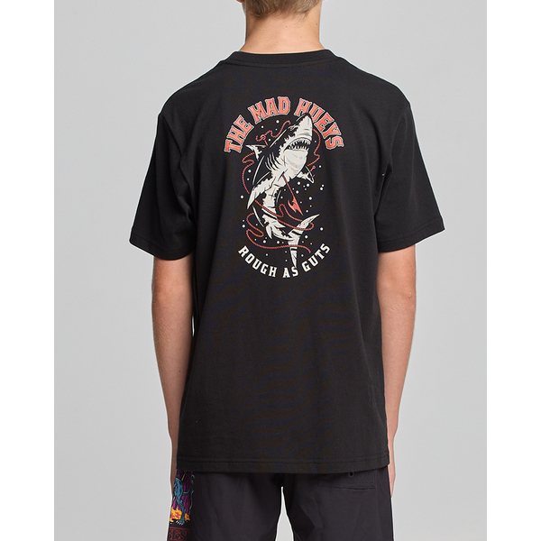 The Mad Hueys - Rough As Guts Tee - Black 