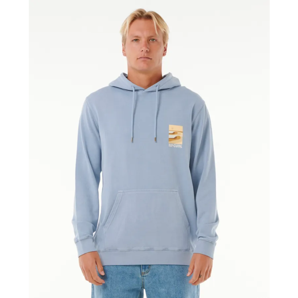 Rip Curl - Surf Revival Lined Up Hood - Spray Blue