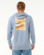 Rip Curl - Surf Revival Lined Up Hood - Spray Blue