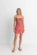 Rhythm - Sahara Tie Dye Mini Dress - Red 