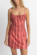 Rhythm - Sahara Tie Dye Mini Dress - Red 