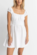 Rhythm - Washed Out Cap Sleeve Mini Dress - White 