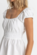 Rhythm - Washed Out Cap Sleeve Mini Dress - White 