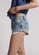 One Teaspoon - Sunset Blue Bandits Low Waist Denim Short