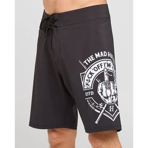 The Mad Hueys - FK Off I'm Fishing Boadshort 20"