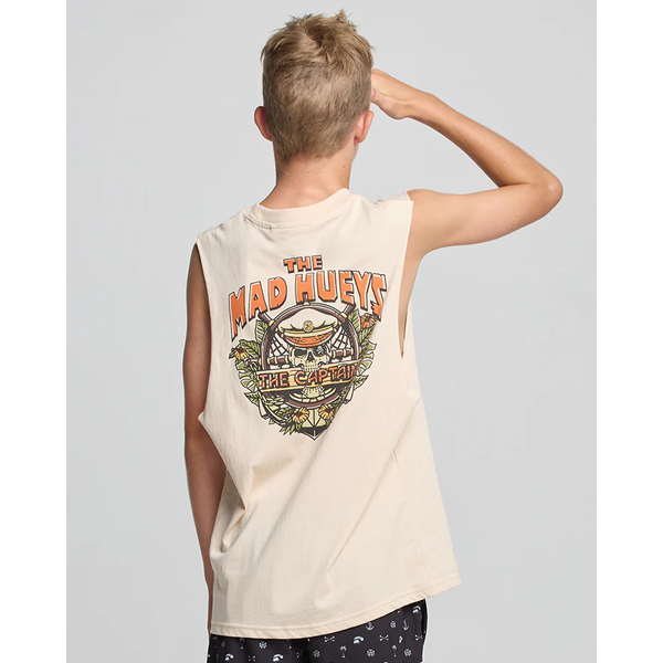 Mad Hueys - The Island Captain Muscle Youth Tank