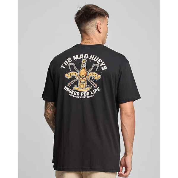 Mad Hueys - Hooked For Life Tee