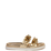 Kathryn Wilson - Verona Slide - Gold Calf Gold Chain