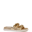 Kathryn Wilson - Verona Slide - Gold Calf Gold Chain