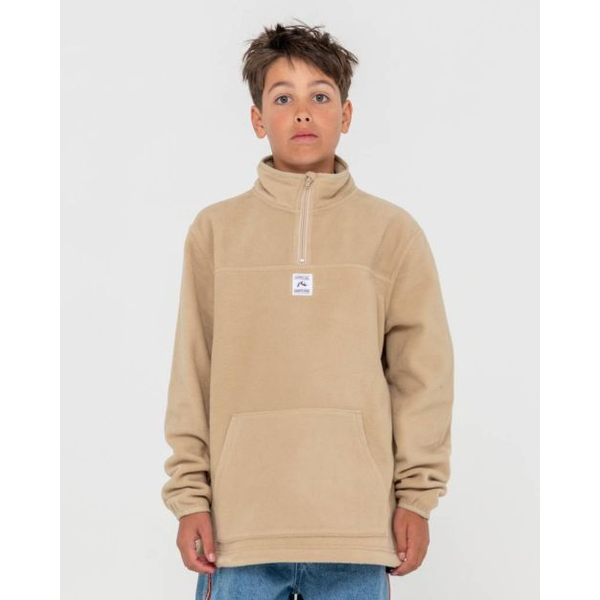 Rusty - Core Division Fleece 1/4 Zip - Boys