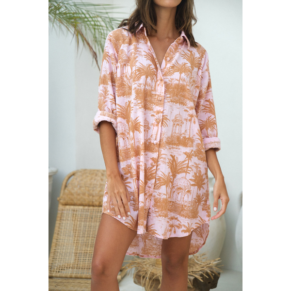 Florencia The Label - Blanca Mini Shirt Dress